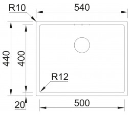 BOX LUX 50 COPPER PI