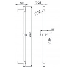 Duschset SAH-77DS