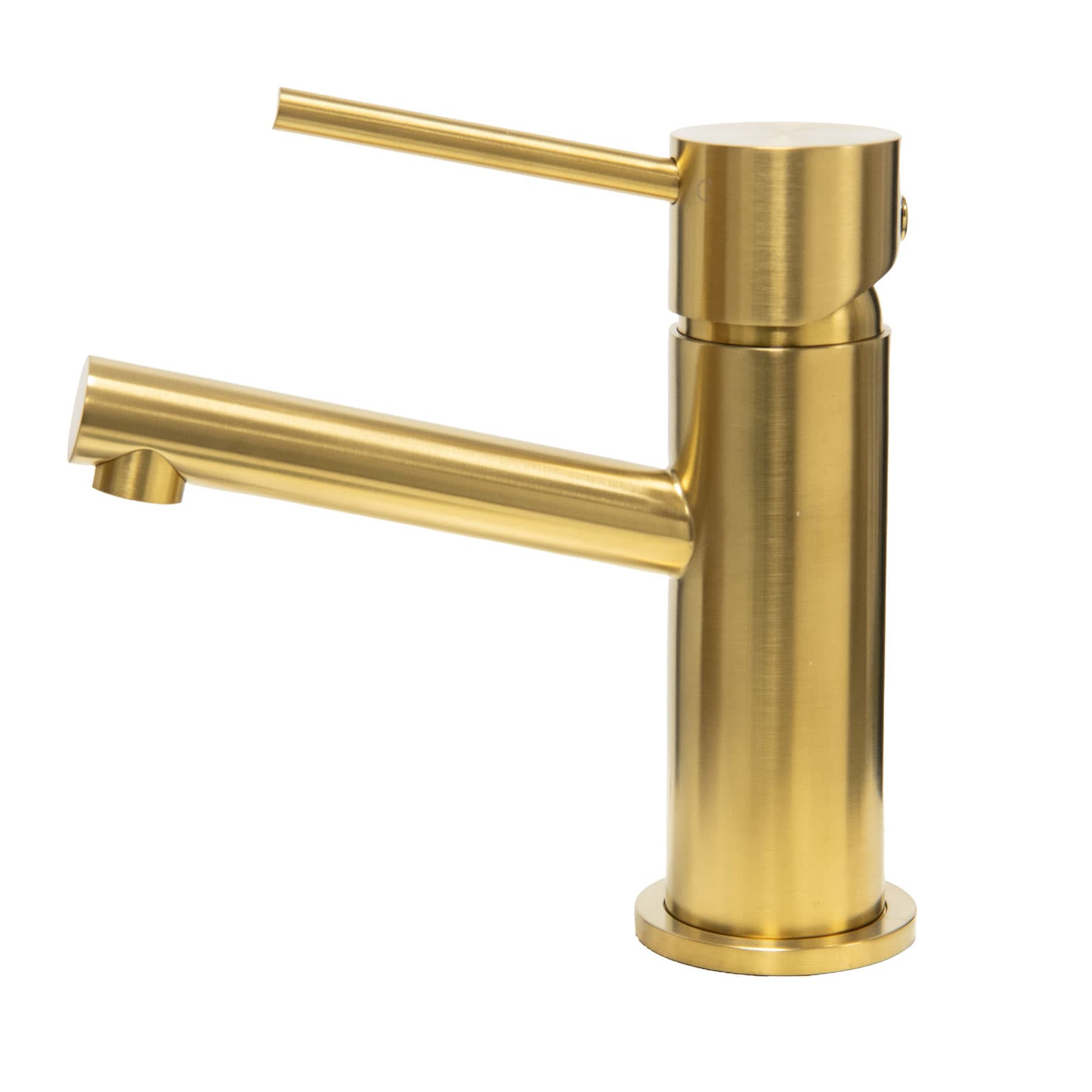 Tvättställsblandare Strand Koster Slim KS-2002 PVD Gold - Huvudbild