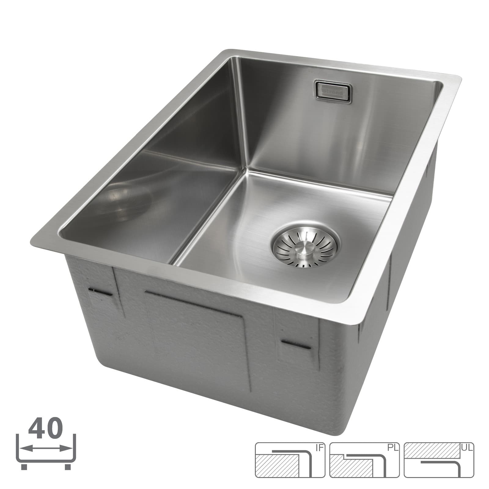 Disklåda Strand Solid SOL-2840