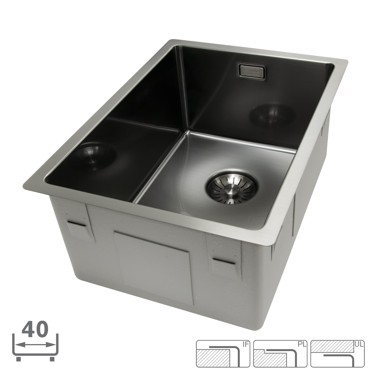 Disklåda Strand Solid SOL-2840 Gun