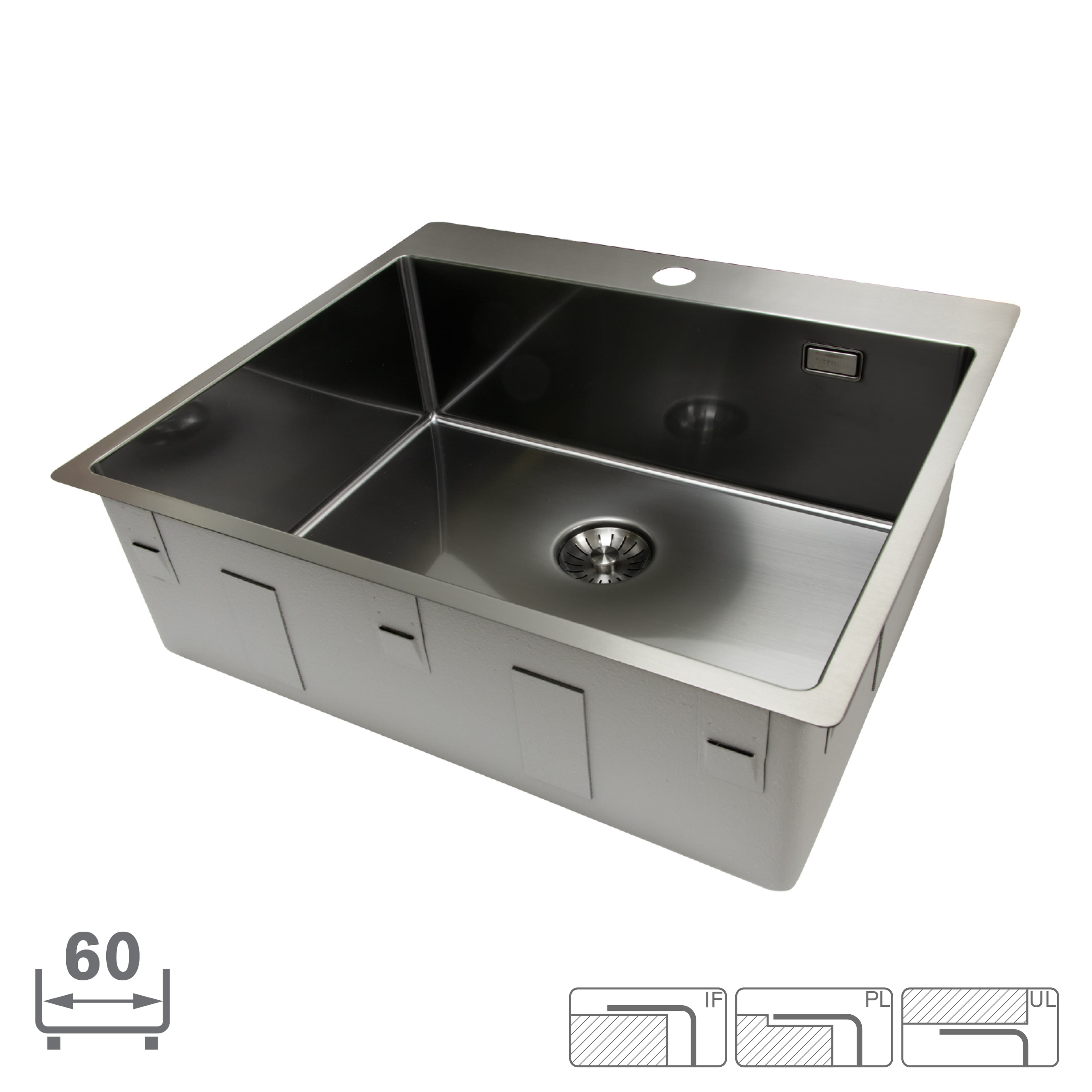 Disklåda Strand Solid SOL- 5440B Gun