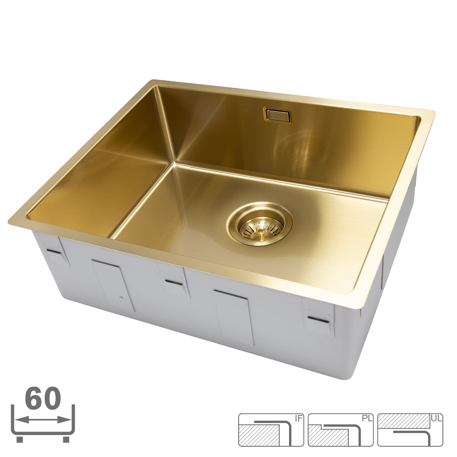 Disklåda Strand  ST-5040 Gold